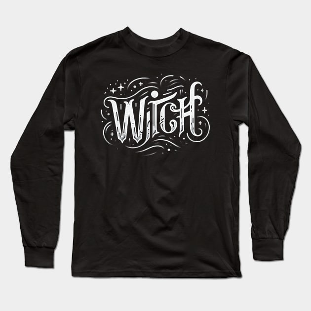 Witch Long Sleeve T-Shirt by Tshirt Samurai